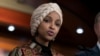 FILE: Somalia-born U.S. Rep. Ilhan Omar, D-Minn., speaks during a news conference on Capitol Hill in Washington, Jan. 25, 2023, in Washington.
