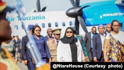 Prezida Samia Suluhu wa Tanzaniya