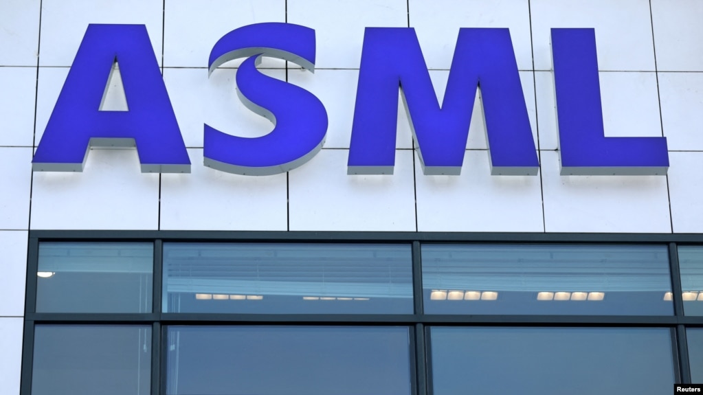 荷兰公司阿斯麦（ASML）是全球最重要的半导体设备生产商。(photo:VOA)