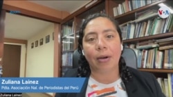 Zuliana Lainez, presidenta Asociación Nacional de Periodistas del Perú