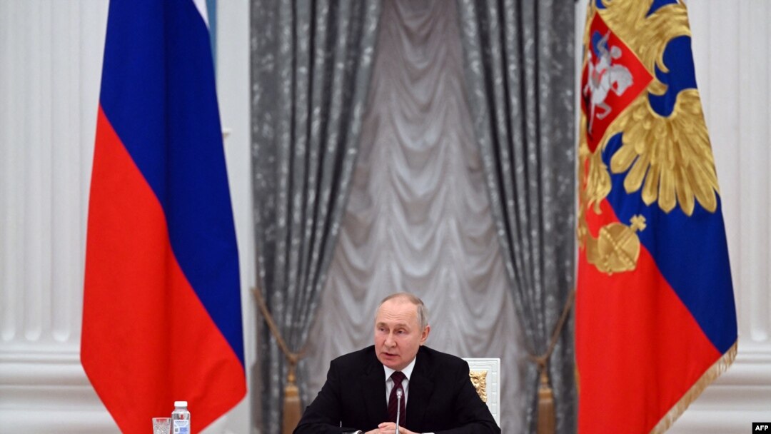 Tổng thống Nga Vladimir Putin.