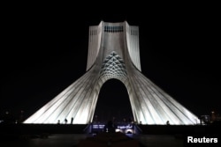 FILE - Azadi Tower is pictured in Tehran, Iran, March 26, 2022. (Majid Asgaripour/West Asia News Agency via Reuters)