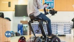 Le "Pickwheel", un engin motorisé adapté au cinéma et au nettoyage 