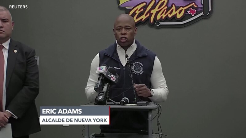 “No hay más espacio” para migrantes en Nueva York, dice alcalde