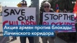 Протест армянской общины в Калифорнии 