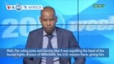 VOA60 Africa - Mali Expels UN Peacekeeping Rights Chief After Criticism of Russian Military Presence