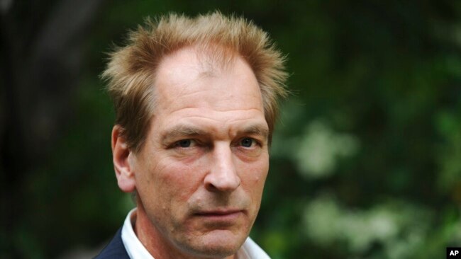 FILE - Actor Julian Sands in Beverly Hills, Calif., May 5, 2013.