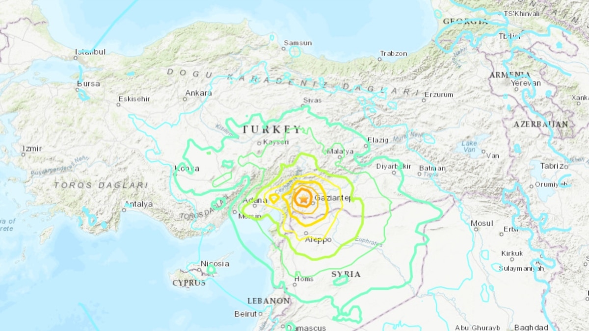 Terremoto Di Magnitudo 7.8 Colpisce La Turchia Meridionale: USGS ...