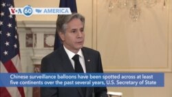 VOA60 America - US: Chinese Spy Balloons Have Violated Sovereignty of Nations on 5 Continents