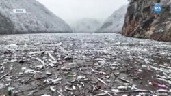 Drina Nehri’ndeki Kirlilik Havadan Görüntülendi