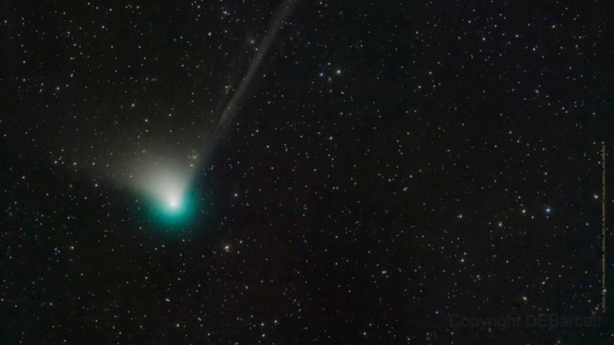Après 50 000 ans, la comète verte est prête à repasser par la Terre
