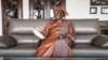 FILE - Aminata Toure, former prime minister of Senegal poses for a portrait in her house in Dakar, Sept. 8, 2022. 