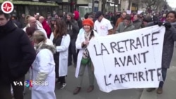 Nga trơ tráo nói các cuộc biểu tình chống cải cách lương hưu ở Pháp là chống Ukraine