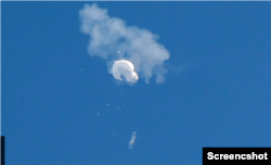 U.S. Shoots Down Suspected Chinese Spy Balloon