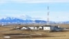 A U.S. Air Force installation surrounded by farmland is pictured on Feb. 7, 2023, near Harlowton, Mont. Lawmakers across the nation are weighing further restrictions on foreign ownership of U.S. farmland. (Matthew Brown/AP)