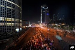 Unjuk Rasa Besar-besaran di Israel Menentang Pemerintahan Baru