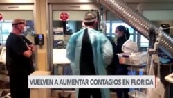 Aumento de 90% de nuevos contagios y hospitalizaciones por COVID en Florida 