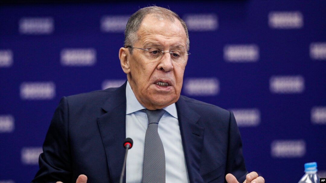 Menteri Luar Negeri Rusia Sergei Lavrov 