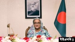বাংলাদেশের প্রধানমন্ত্রী শেখ হাসিনা।