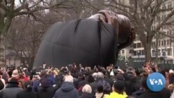 Monument Dedicated to MLK in Boston