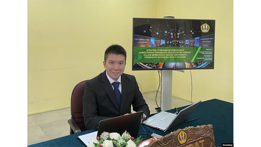 Anthony Leong, Pakar pemasaran digital yang kini menjabat sebagai Ketua HIPMI Digital Academy (Dokumentasi Pribadi)