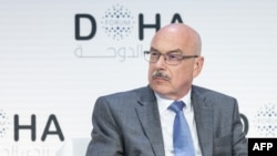 FILE - Vladimir Voronkov, U.N. undersecretary-general for counterterrorism, attends the Doha Forum 2019 in Doha, Qatar, Dec. 15, 2019. He told the U.N. Security Council on Feb. 9, 2023, that the Islamic State group remains a serious threat. 