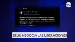 Departamento de Estado lideró negociación para liberar presos políticos de Nicaragua