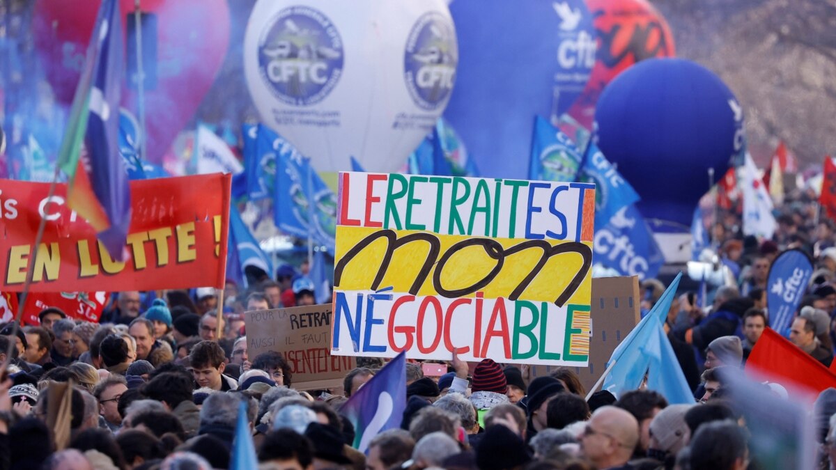 French Pension Reform Plan Triggers New Strikes, Protests