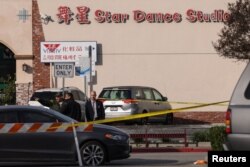 位於加州蒙特利公園市的明星交際舞舞蹈室（Star Ballroom Dance Studio）2023年1月22日晚發生槍擊事件導致多人死亡。（路透社）