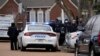 Members of the Memphis Police Department work a crime scene, in Memphis, Tennessee, Jan. 24, 2023.