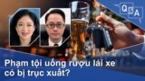 Phạm tội uống rượu lái xe có bị trục xuất?