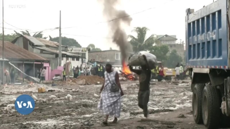Kinshasa se prépare à accueillir le Pape, des commerces informels sont démolis