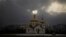 A church is pictured in the town of Rivnopillya, Ukraine, Feb. 1, 2023. 
