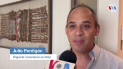 Julio Perdigón- migrante venezolano