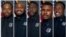 FILE: Memphis, Tennessee police officers who were sacked after the death of Tyre Nichols: From left are officers Demetrius Haley, Desmond Mills, Jr., Emmitt Martin III, Justin Smith and Tadarrius Bean. Memphis Police Department/Handout via REUTERS. Uploaded Jan 26, 2023
