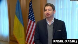 Скотт Нейтан, директор Американської корпорації з фінансування міжнародного розвитку у Києві. 31 січня 2023 року. Фото: RFE/RL