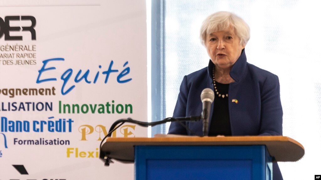 Bộ trưởng Tài chính Hoa Kỳ Janet Yellen.