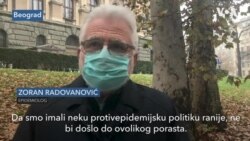 Epidemiolog Zoran Radovanović o razvoju epidemije koronavirusa tokom zime