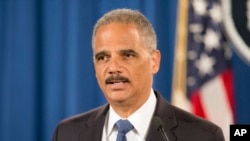 Attoni janar kuma ministan shari'a na Amurka Eric Holder.