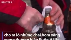 Xưởng bia Ukraine chuyển sang sản xuất bom xăng chống quân Nga