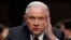 Attorney General Jeff Sessions testifies on Capitol Hill in Washington, June 13, 2017, before a Senate Intelligence Committee hearing.