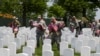 واشنگتن صحنه رژه احترام به سربازان جان باخته آمریکایی 