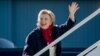 លោក​ស្រី ​Hillary ​Clinton ​បេក្ខជនប្រធានាធិបតី​​ខាងគណបក្ស​ប្រជាធិបតេយ្យ។ 