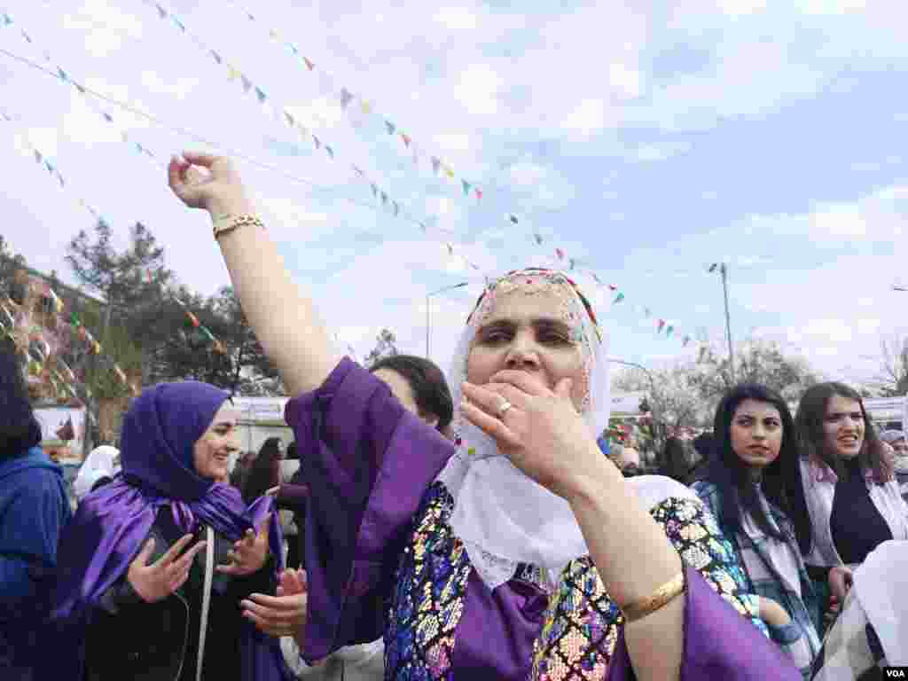 International Women&#39;s Day celebrations in Diyarbakir, Turkey.