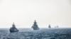 Россия проводит военно-морские учения в Балтийском море