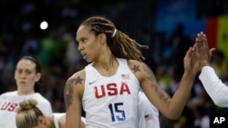 Atlet basket profesional putri AS Brittney Griner (foto: dok). 