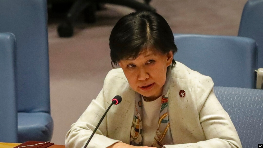 资料照片：联合国裁军事务高级代表中满泉。（美联社照片）