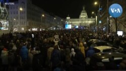 Hàng ngàn người Châu Âu tụ tập nghe tổng thống Ukraine phát biểu