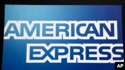 Foto Achiv: Logo konpayi American Express. 