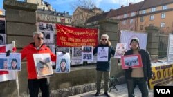 اعتراضات مقابل دادگاه حمید نوری - استکهلم، سوئد